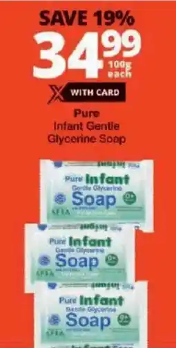 Checkers Pure Infant Gentle Glycerine Soap offer
