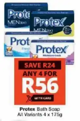 Checkers Protex Bath Soap All Variants offer