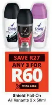 Checkers Shield Roll-On All Variants offer