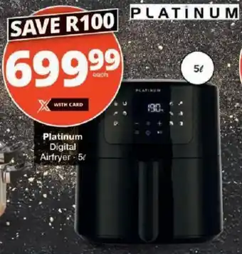 Checkers Platinum Digital Airfryer offer