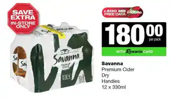 Spar Tops Savanna offer