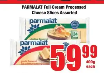 Boxer PARMALAT Full Cream Processed Cheese Slices Assorted offer