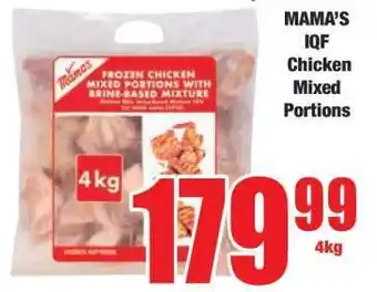 Boxer MAMA'S IQF Chicken Mixed Portions offer
