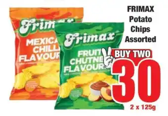 Boxer FRIMAX Potato Chips Assorted offer