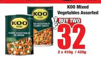 Boxer KOO Mixed Vegetables Assorted offer
