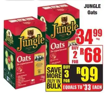 Boxer Jungle Oats offer