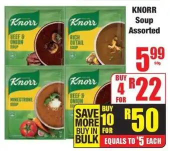 Boxer KNORR Soup Assorted offer