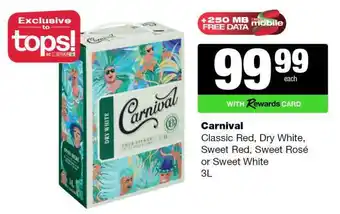 Spar Tops Carnival offer