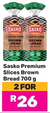 Game Sasko Premium Slices Brown Bread offer