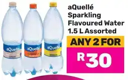 Game aQuellé Sparkling Flavoured Water Assorted offer