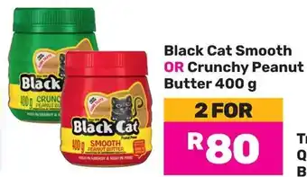 Game Black Cat Smooth OR Crunchy Peanut Butter offer