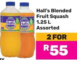 Game Hall's Blended Fruit Squash Assorted offer