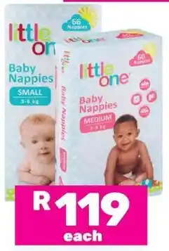 Game Little One Baby Nappies Value Pack Assorted Sizes offer