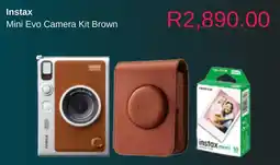 Clicks Instax Mini Evo Camera Kit Brown offer