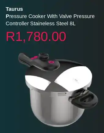 Clicks Taurus Pressure Cooker With Valve Pressure Controller Staineless Steel offer