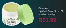 Clicks Essence Lip Care Sugar Scrub 02 Matcha Latte offer