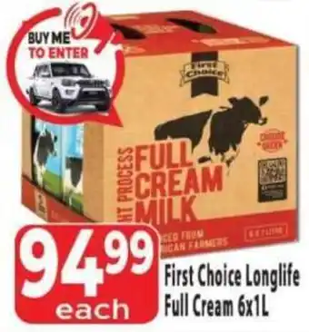 Supa Store First Choice Longlife Full Cream offer