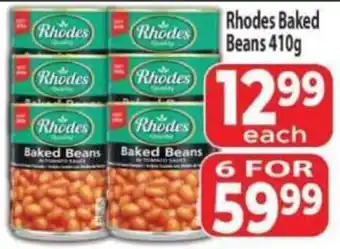 Supa Store Rhodes Baked Beans offer