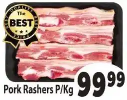 Supa Store Pork Rashers offer