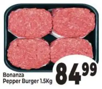 Supa Store Bonanza Pepper Burger offer