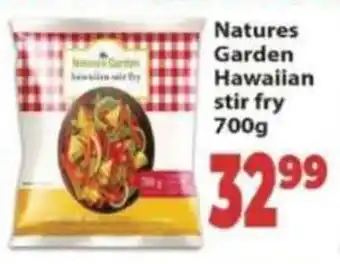 Supa Store Natures Garden Hawaiian stir fry offer