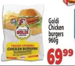 Supa Store Goldi Chicken burgers offer