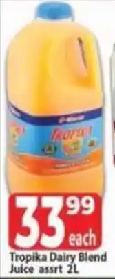 Supa Store Tropika Dairy Blend Juice assrt offer