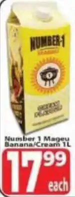 Supa Store Number 1 Mageu Banana/ Cream offer
