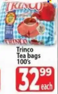 Supa Store Trinco Tea bags offer
