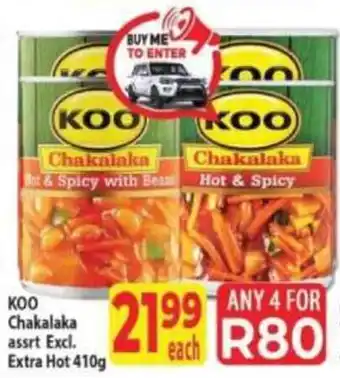 Supa Store KOO Chakalaka Assrt offer