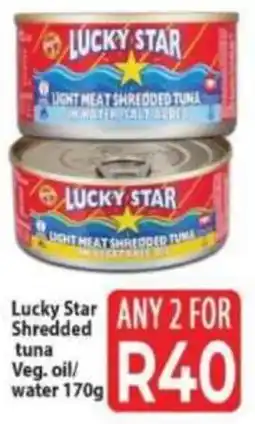 Supa Store Lucky Star Shredded tuna Veg. oil/ water offer