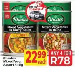 Supa Store Rhodes Mixed Veg. Assort offer