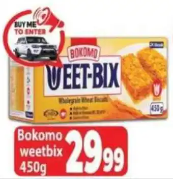 Supa Store Bokomo weetbix offer