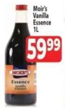 Supa Store Moir's Vanilla Essence offer
