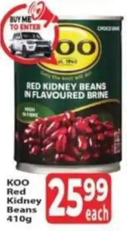 Supa Store KOO Red Kidney Beans offer