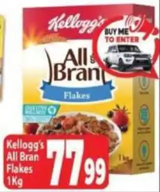 Supa Store Kellogg's All Bran Flakes offer