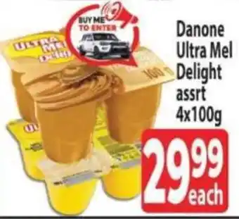 Supa Store Danone Ultra Mel Delight assrt offer