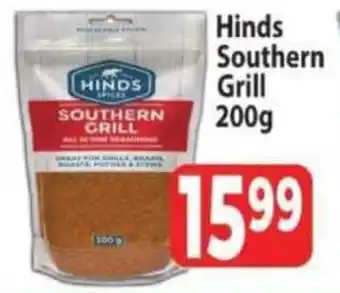 Supa Store Hinds Southern Grill offer