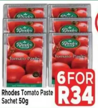 Supa Store Rhodes Tomato Paste Sachet offer