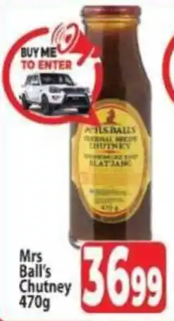 Supa Store Mrs Ball's Chutney offer