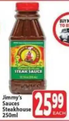 Supa Store Jimmy's Sauces Steakhouse offer
