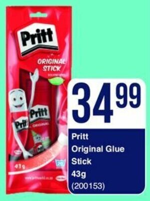 President Hyper Pritt Original Glue Stick 43g offer