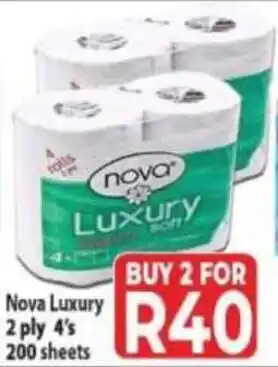 Supa Store Nova Luxury 2 ply offer