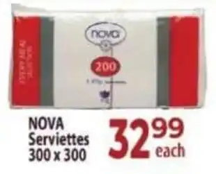 Supa Store NOVA Serviettes offer