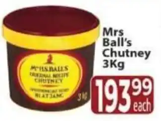 Supa Store Mrs Ball's Chutney offer