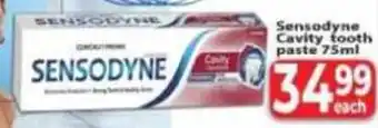 Supa Store Sensodyne Cavity Toothpaste offer