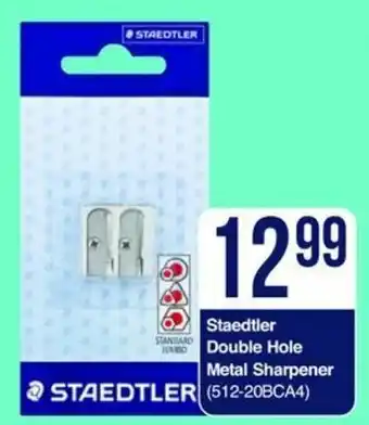 Staedler Double Hole Metal Sharpener
