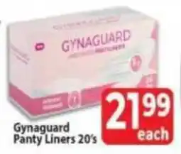 Supa Store Gynaguard Panty Liners offer