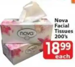 Supa Store Nova Facial Tissues offer