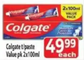 Supa Store Colgate Toothpaste Value Pack offer